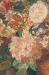 Terracotta Floral Bouquet Gold Belgian Wall Tapestry - W-3939