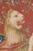 Portiere Lion French Wall Tapestry - W-496