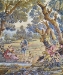 Hunters Resting Vertical Italian Wall Tapestry - W-514-26