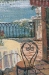 Lake Como Terrace Mini Belgian Wall Tapestry - W-5345