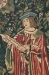 Reading in the Garden Belgian Wall Tapestry - W-6887-33