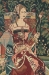 Reading in the Garden Belgian Wall Tapestry - W-6887-33