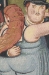 Botero Blu Italian Wall Tapestry - W-7855