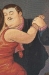 Botero Rosso Italian Wall Tapestry - W-7856