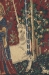 Lady and the Unicorn Organ II with Border Belgian Wall Tapestry - W-8255
