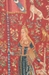 Dame a La Licorne Sens du Toucher Belgian Wall Tapestry - W-2179