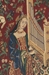 Lady and the Unicorn Organ III Belgian Wall Tapestry - W-6853-16