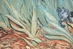 Iris by Van Gogh Italian Wall Tapestry - W-11706