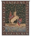 Unicorn Medieval Italian Wall Tapestry - W-8089